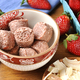 Strawberry Macaroons